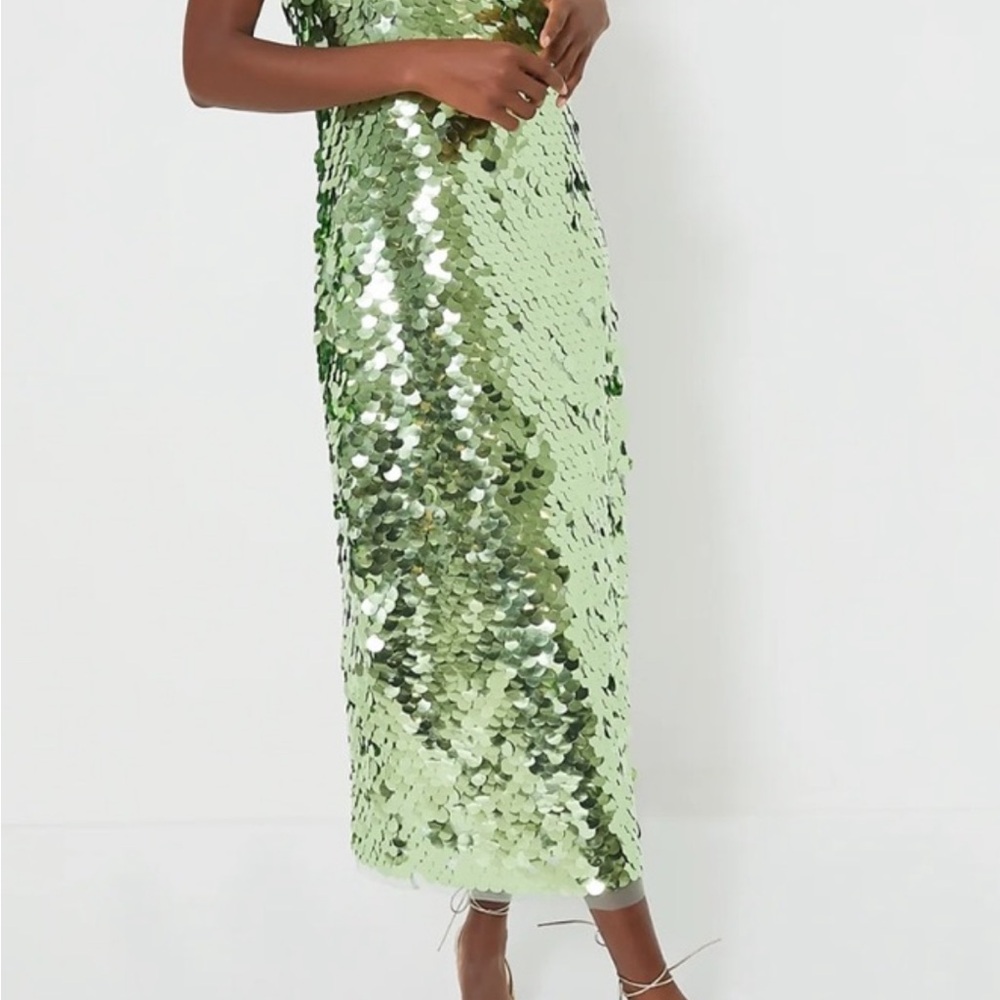 Mint Chip Sequin Roxy Dress by Tuckernuck